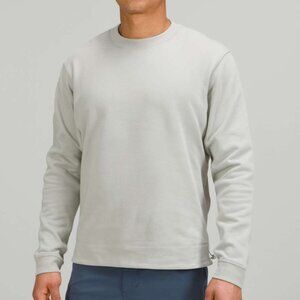 Lululemon French Terry Oversized Long Sleeve Crew in Seal Gray Size L